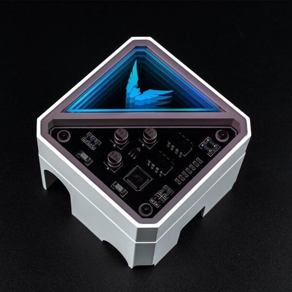 Tản nhiệt AIO Valkyrie V360 Merlin - Trắng Tím/White Purple - Hình ảnh 4